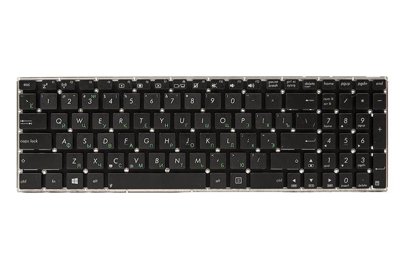 Клавиатура Power для ноутбука ASUS X501 X552 без фрейма Черный