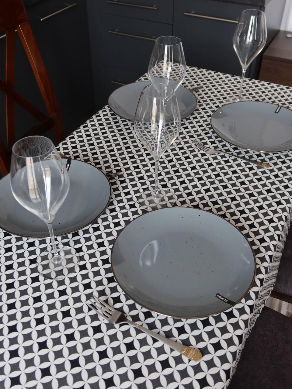 Скатертина водовідштовхувальна тефлонова прямокутна 100x170 см (3001391) - фото 4 Скатертина водовідштовхувальна тефлонова прямокутна 100x170 см (3001391) - фото 4