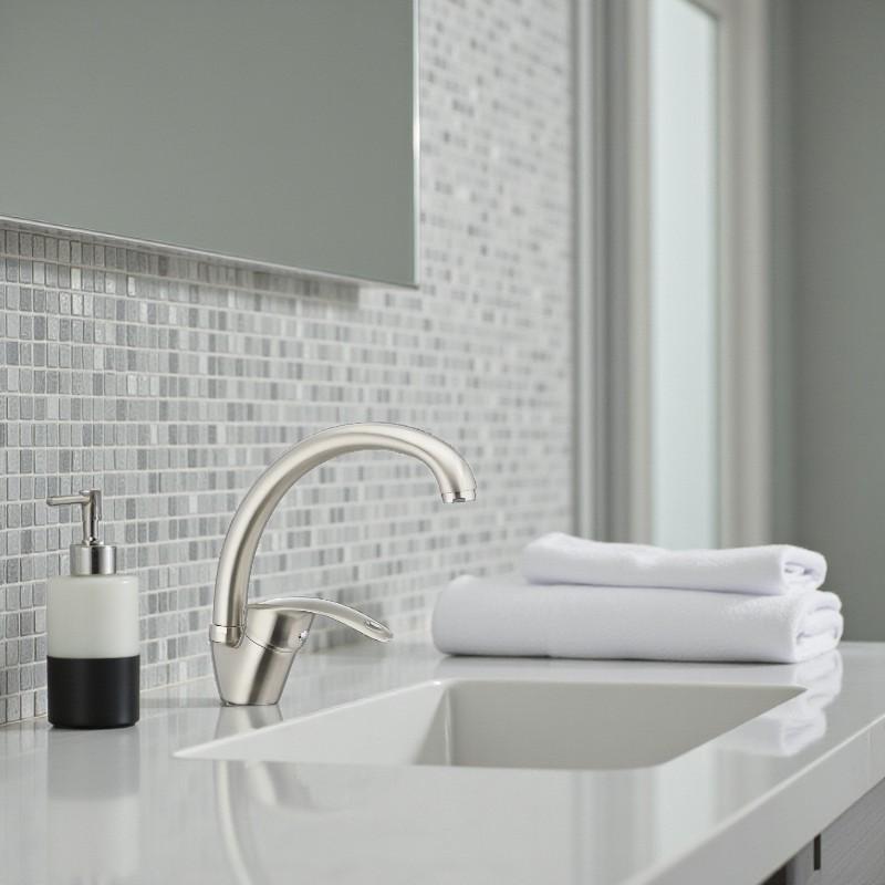 Смеситель для кухни Cron MARS-777 с высоким изливом однорычажный цинковый сплав Хром (b-CR0783) - фото 5 Смеситель для кухни Cron MARS-777 с высоким изливом однорычажный цинковый сплав Хром (b-CR0783) - фото 5