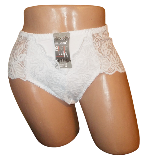 Трусы ажурные Biweier 220 XL Белый Трусы ажурные Biweier 220 XL Белый