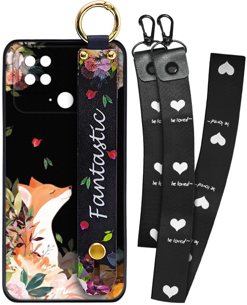 Чехол SHLab Xiaomi Poco C40 Fantastic + два ремешка с карабином (32092)