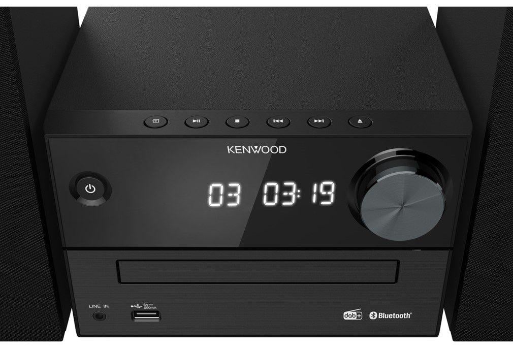 Мікросистема Hi-Fi музичний центр Kenwood M-420DAB CD/USB/ DAB+ Bluetooth Чорний (55722) - фото 2