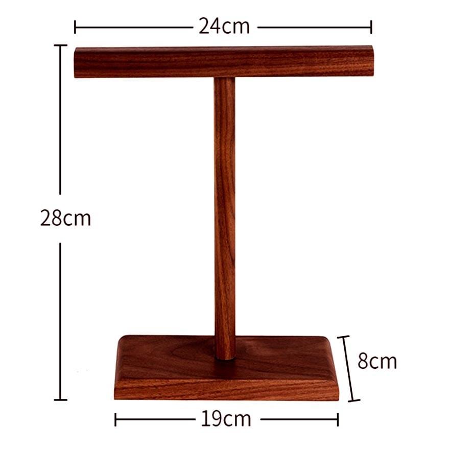 Стойка для наушников из дерева Бенсон савоярди (НУП-003415)