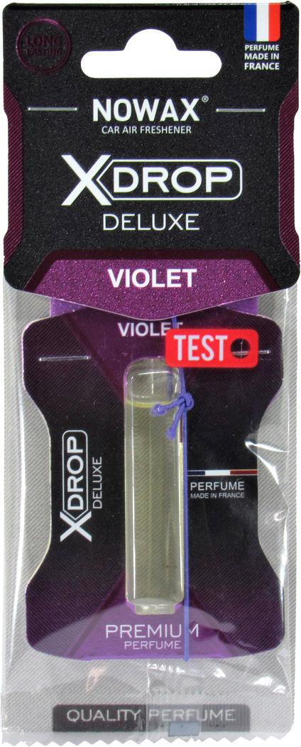 Ароматизатор для авто Nowax X Drop Delux Violet жидкий 5 мл (0307439)