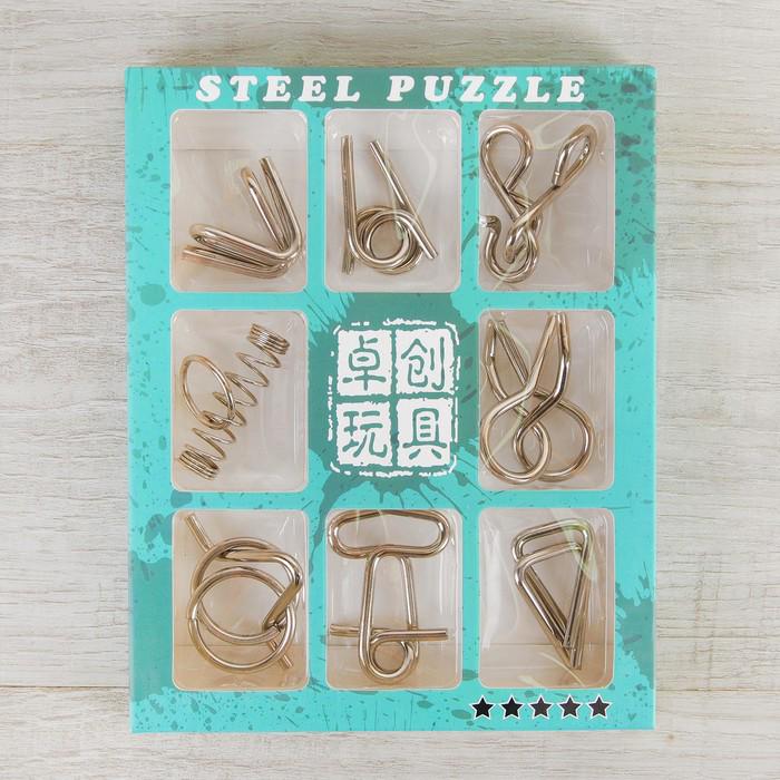 Набір головоломок Steel Puzzle 9 шт. (9031)