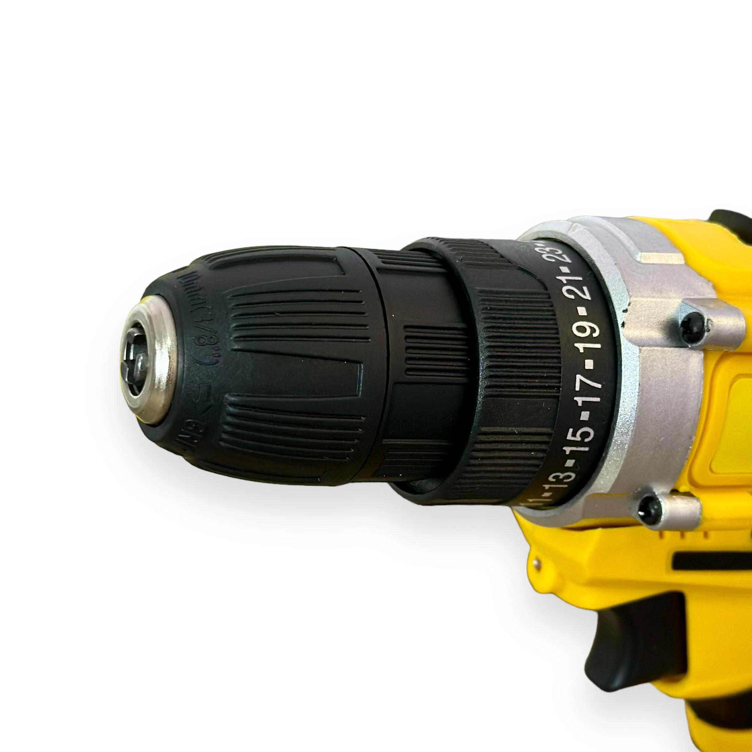 Шуруповерт ударный Krafftec FD-745 36V 2 аккумулятора (17648181) - фото 6