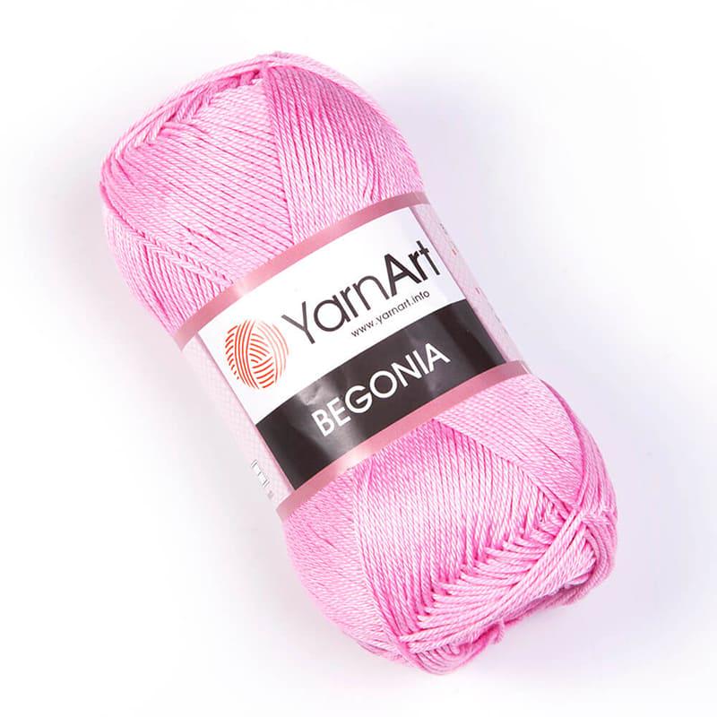 Пряжа YarnArt Begonia 0319 Светло-розовый