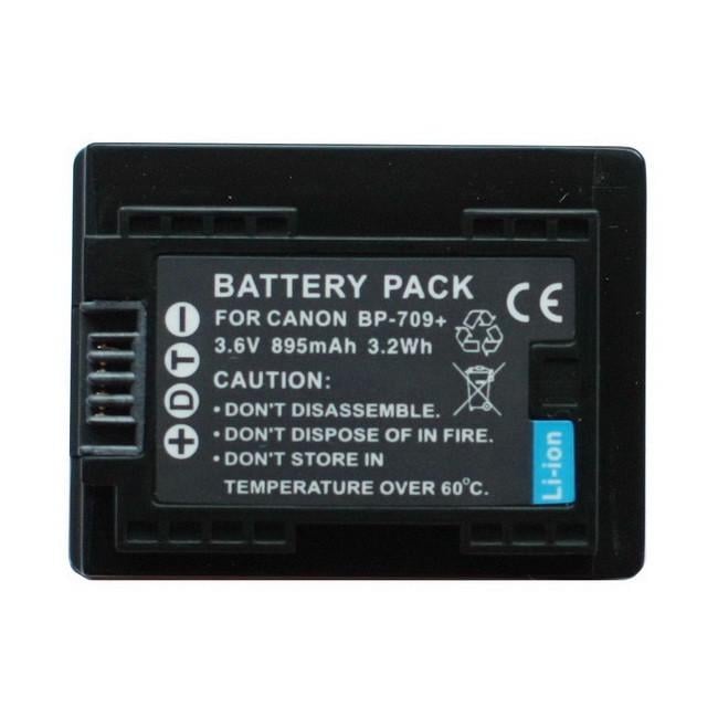 Аккумулятор для камер Canon BP-709 чип BP-727 BP-718 аналог 895 ma Аккумулятор для камер Canon BP-709 чип BP-727 BP-718 аналог 895 ma