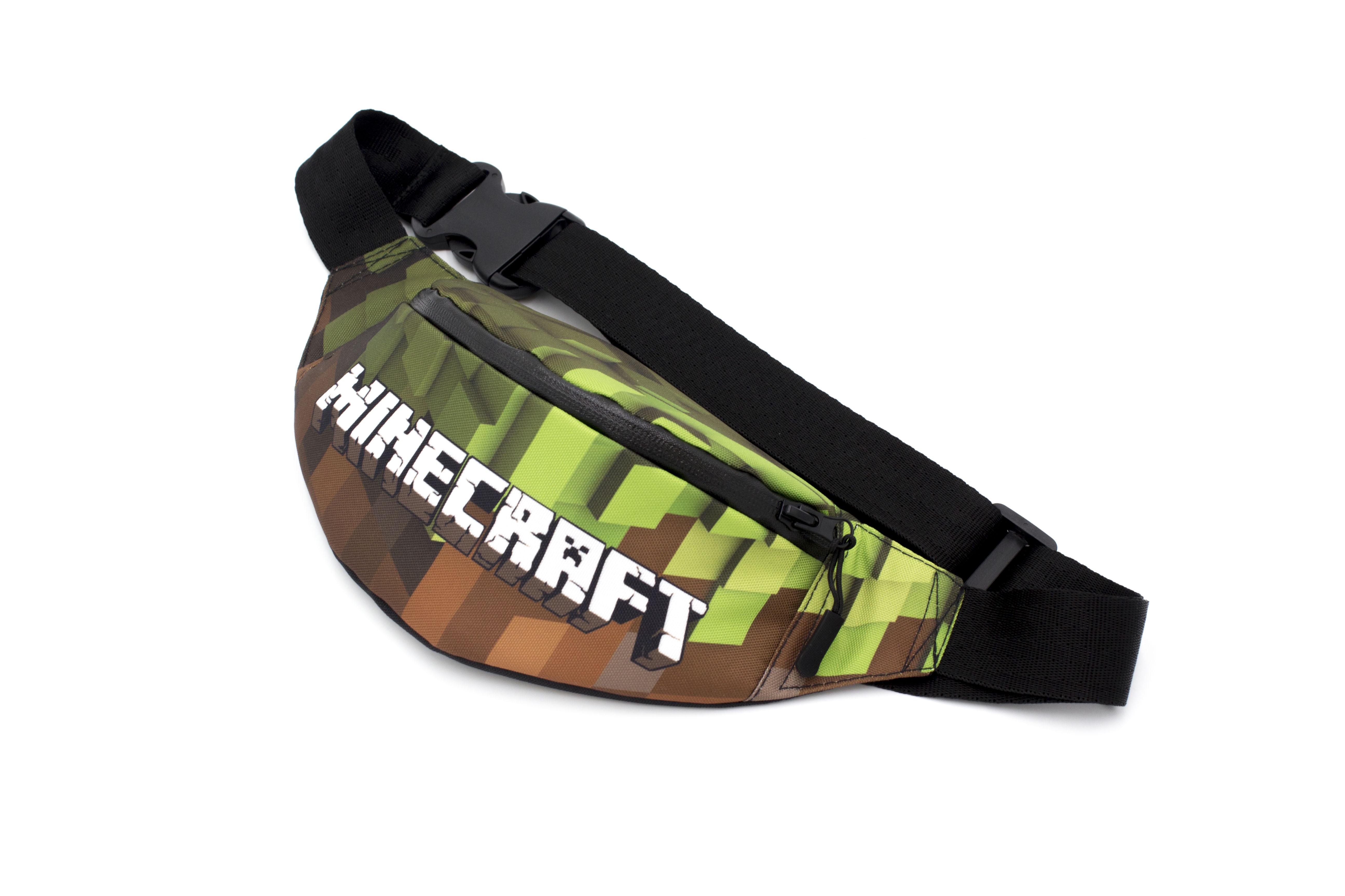 Сумка бананка Майнкрафт Лого (24103899) - фото 8 Сумка бананка Майнкрафт Лого (24103899) - фото 8