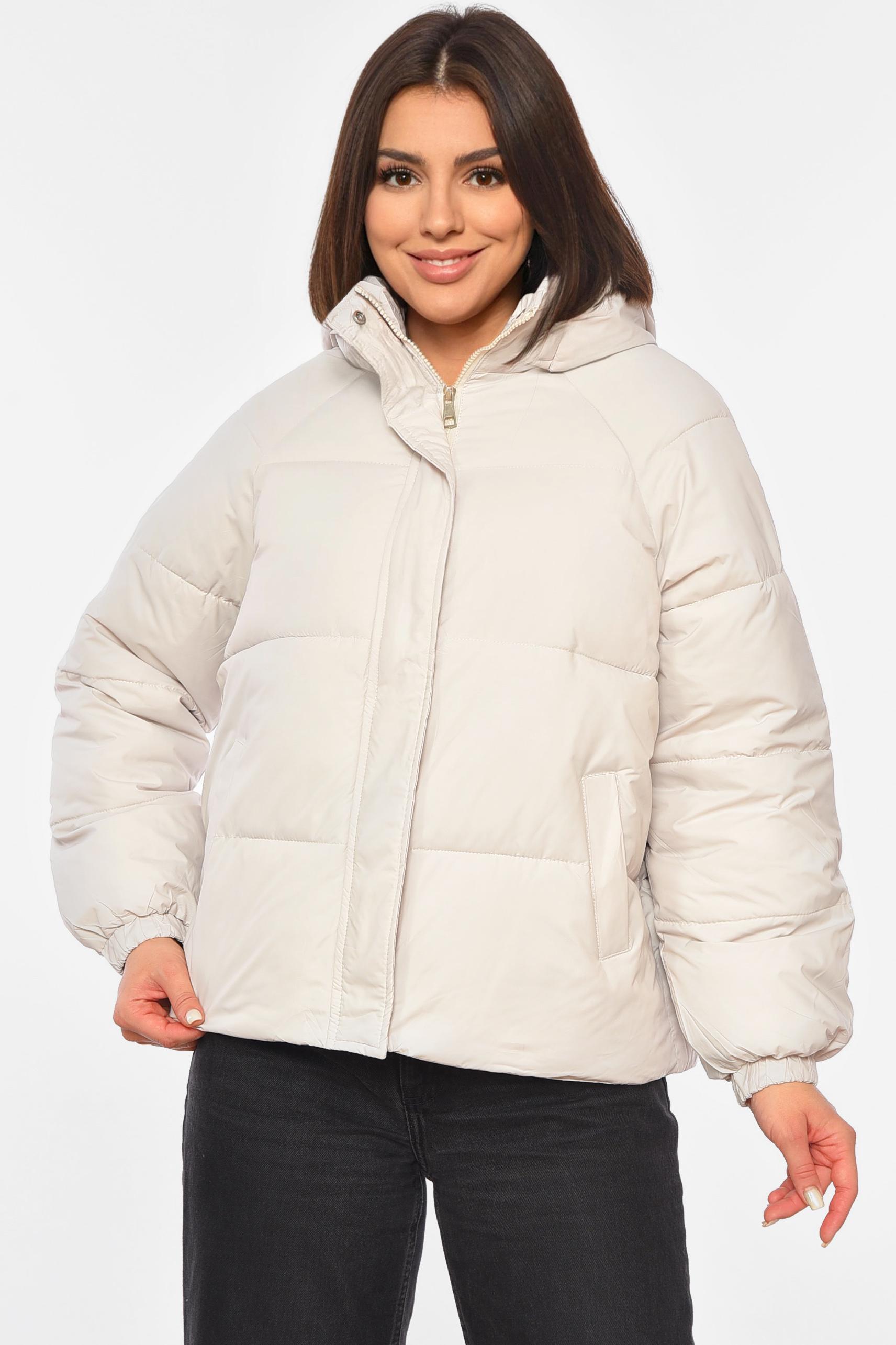 Куртка женская демисезонная 2XL Светло-бежевый (192043) Куртка женская демисезонная 2XL Светло-бежевый (192043)