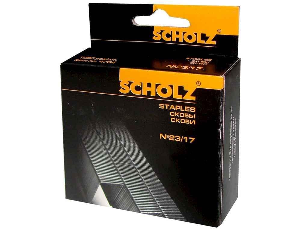 Скобы SCHOLZ для степлера 23/17 1000 шт. (4764 soz)