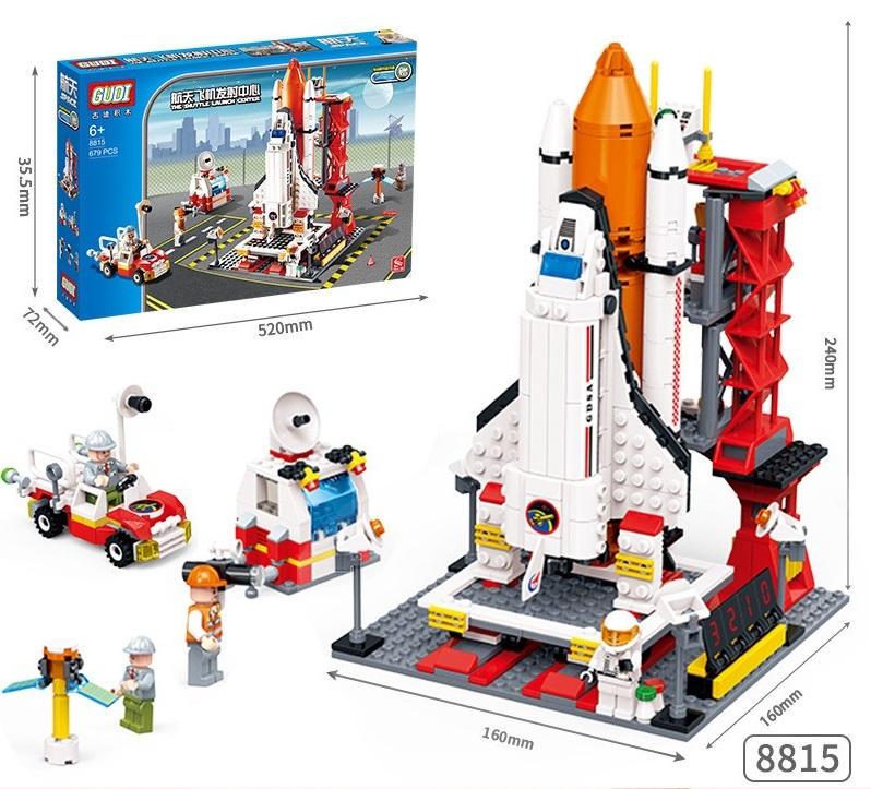 Конструктор дитячий GUDI космічнийшатл та ракета з 679 дет. - фото 10 Конструктор дитячий GUDI космічнийшатл та ракета з 679 дет. - фото 10