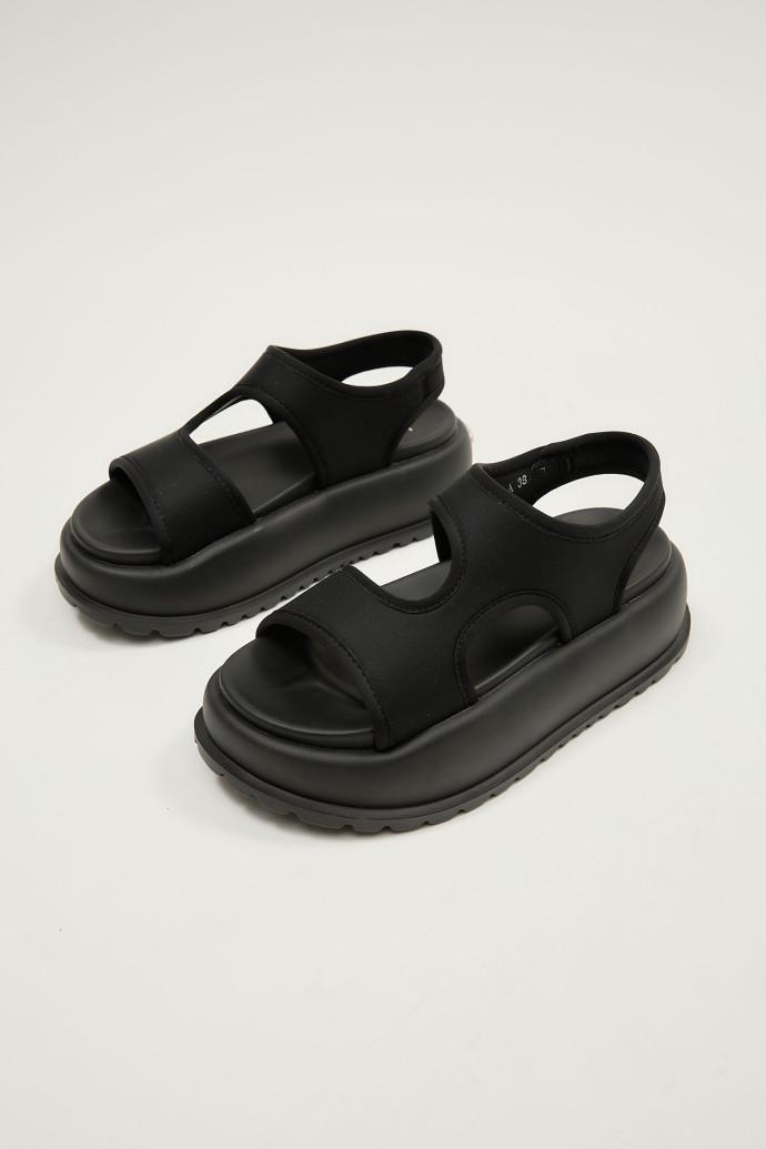 Сандалії жіночі LONZA на платформі р. 38 Чорний (186767) - фото 4