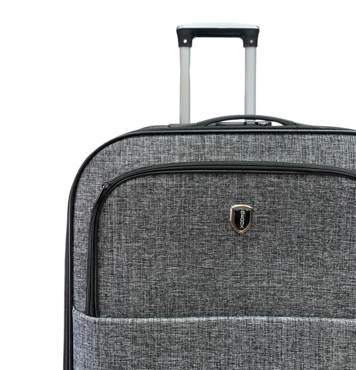 Чемодан тканевый Impertex TK009-L водонепроницаемый на 4 двойных колесах большой L 120 л - фото 3 Чемодан тканевый Impertex TK009-L водонепроницаемый на 4 двойных колесах большой L 120 л - фото 3