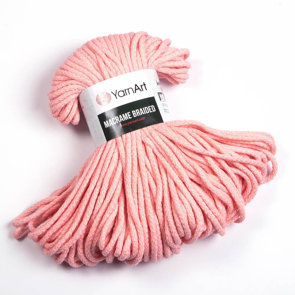 Шнур Macrame Braided 5 мм 250 г Коралловый №767