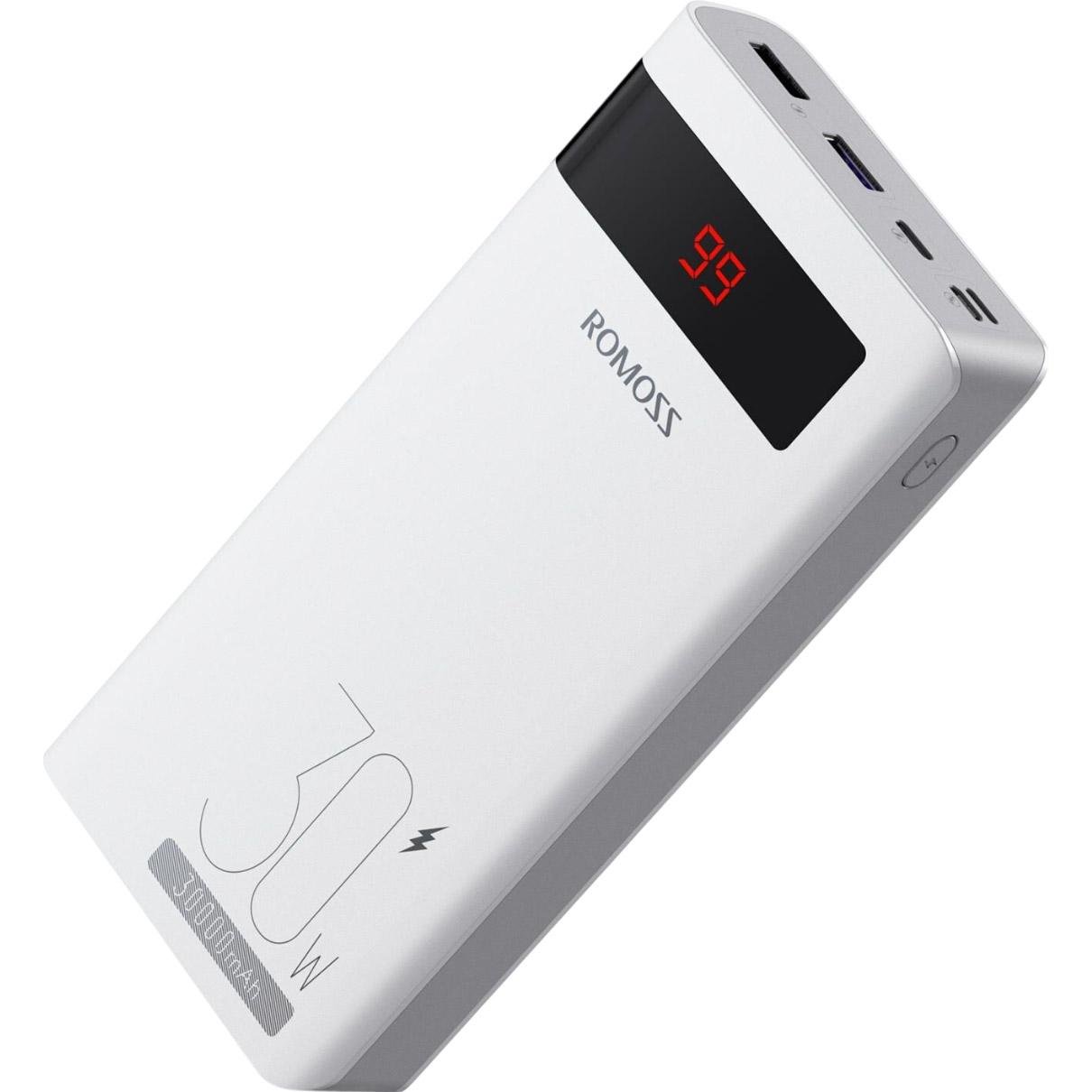 Внешний аккумулятор Romoss Sense 8PS Pro 30000 mAh 30W White (PHP30-892-1133H)