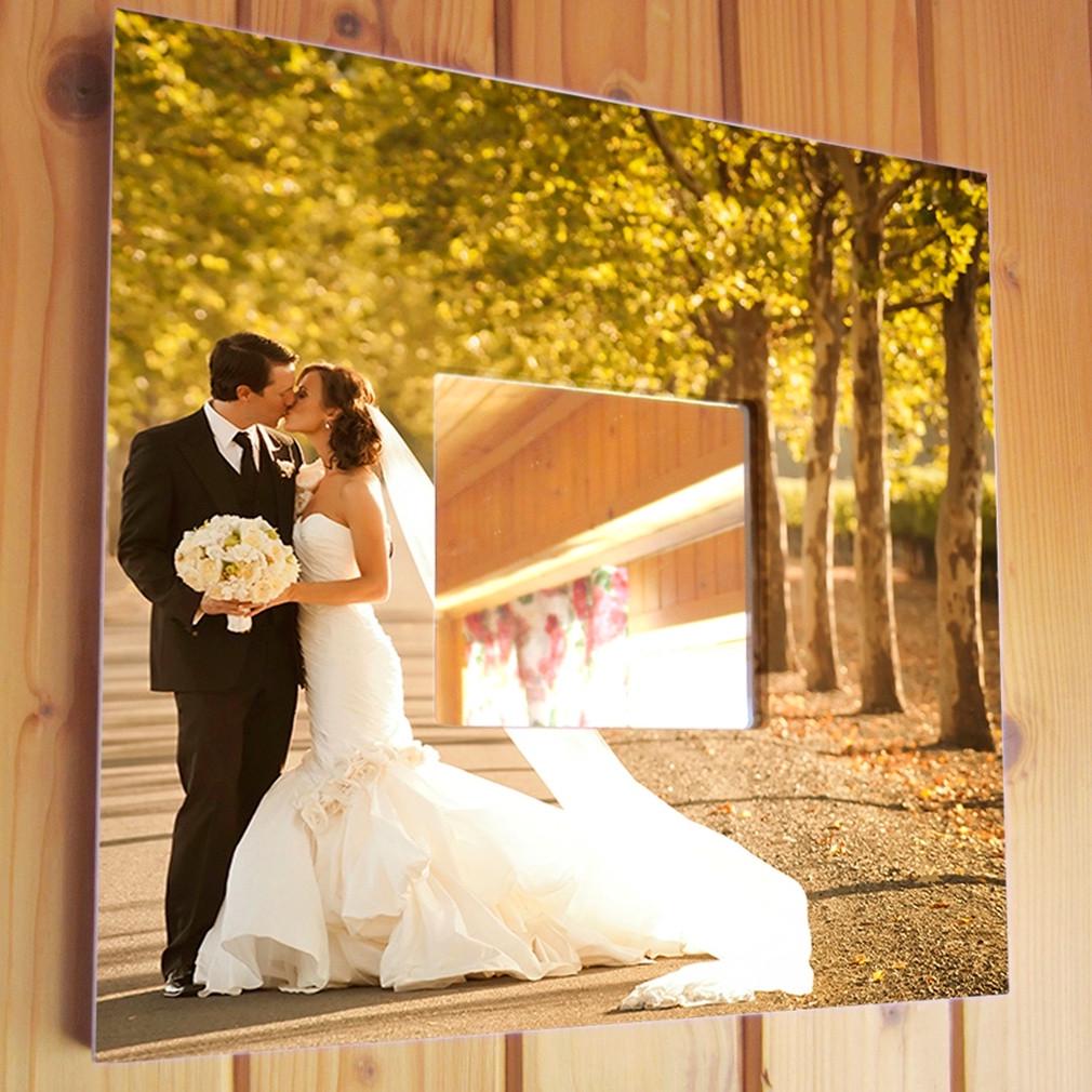 Зеркало дизайнерское Свадьба 260х260 мм (M03546) Зеркало дизайнерское Свадьба 260х260 мм (M03546)