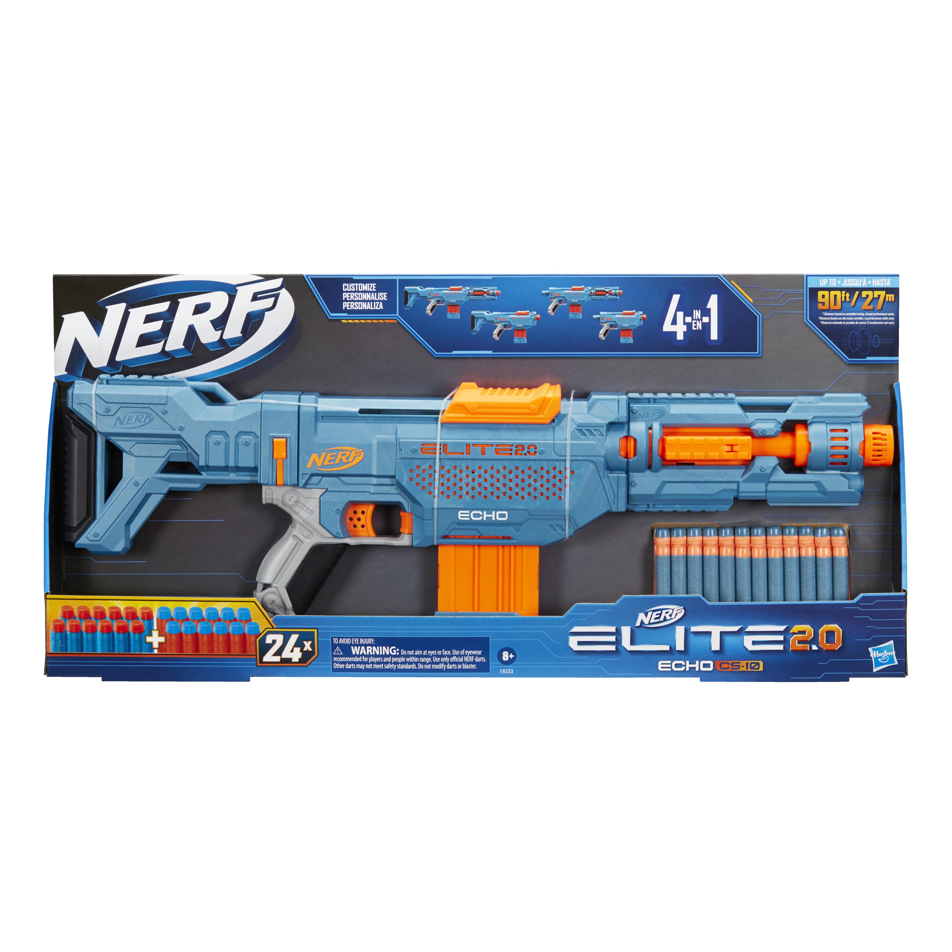 Бластер Nerf Элит Эхо E9533 (5010993729173) - фото 6 Бластер Nerf Элит Эхо E9533 (5010993729173) - фото 6