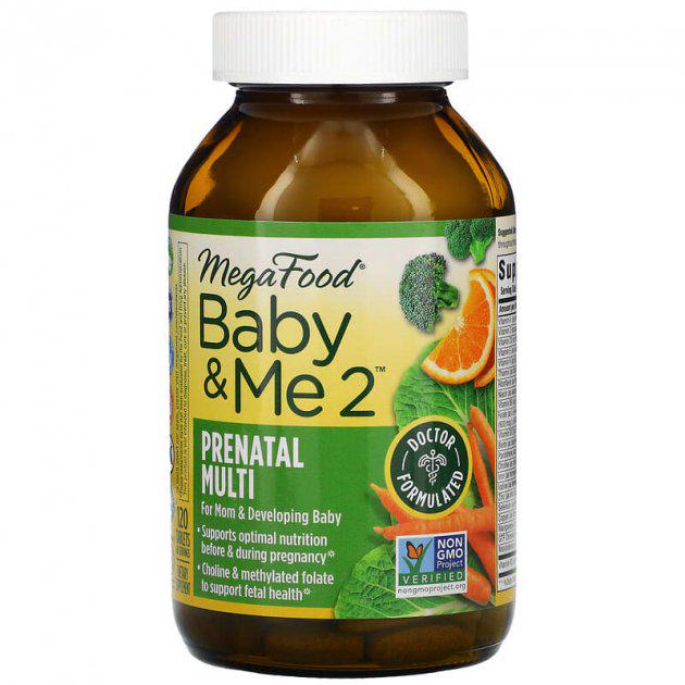 Витамины MegaFood Baby & Me 2 120 таблеток (MGF-10315)