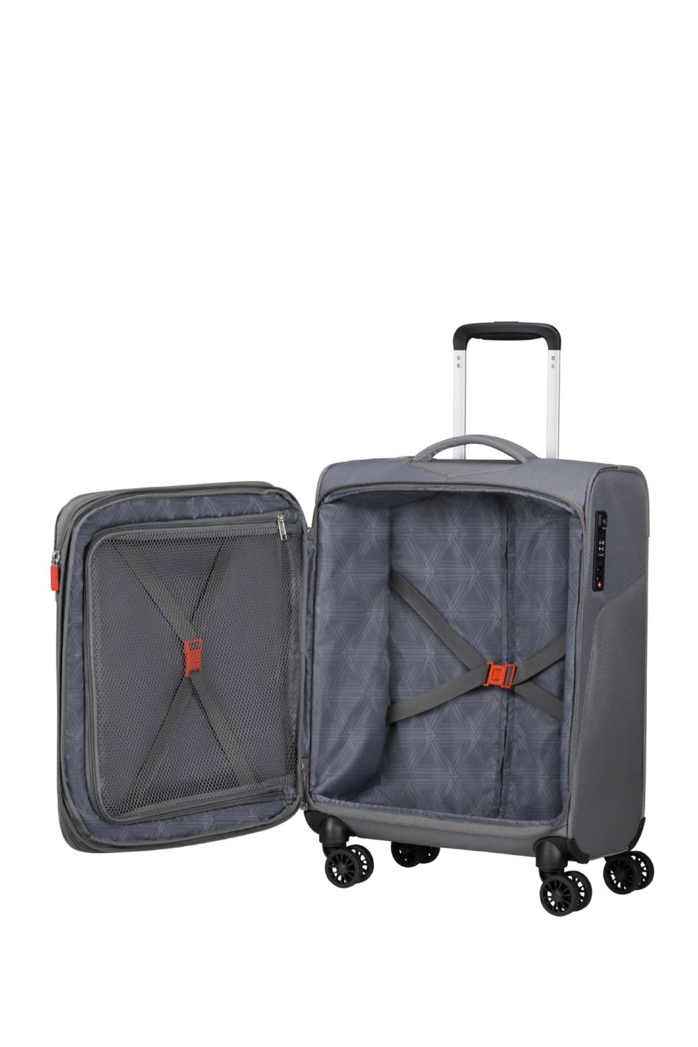 Валіза American Tourister SUMMERFUNK 55х40х23/25 см Сірий (78G*18003) - фото 3