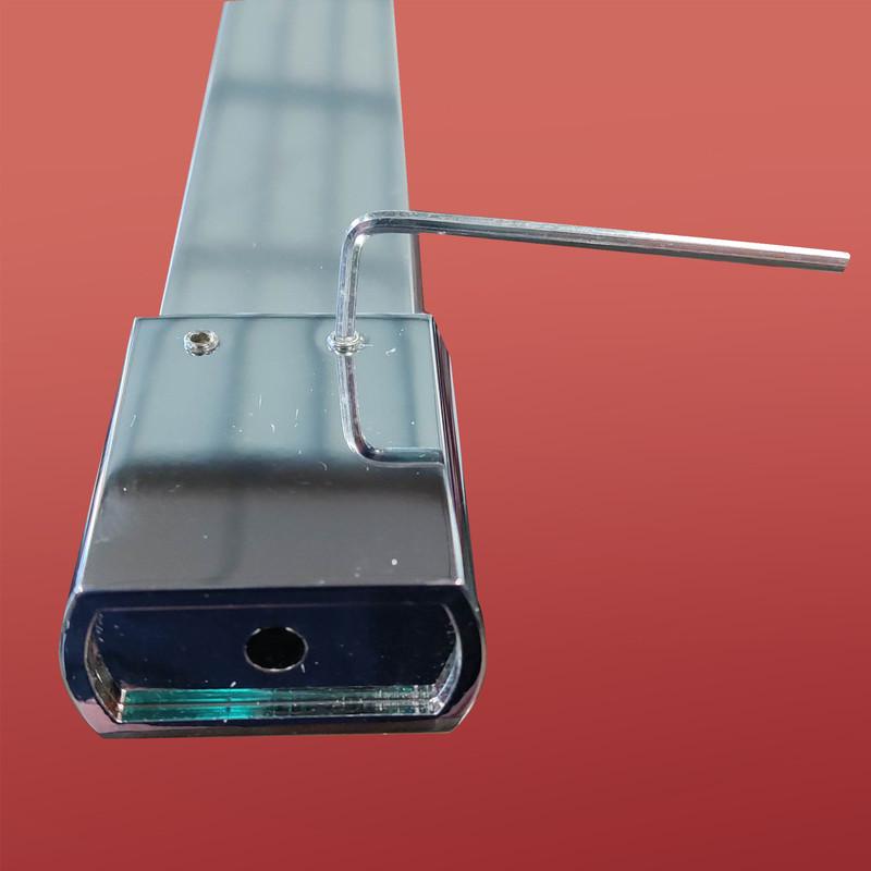 Душова перегородка KOER SR SP01-90x200-TR-01 Walk-In прозоре скло Easy Clean 8 мм Хром (KR5392) - фото 3 Душова перегородка KOER SR SP01-90x200-TR-01 Walk-In прозоре скло Easy Clean 8 мм Хром (KR5392) - фото 3