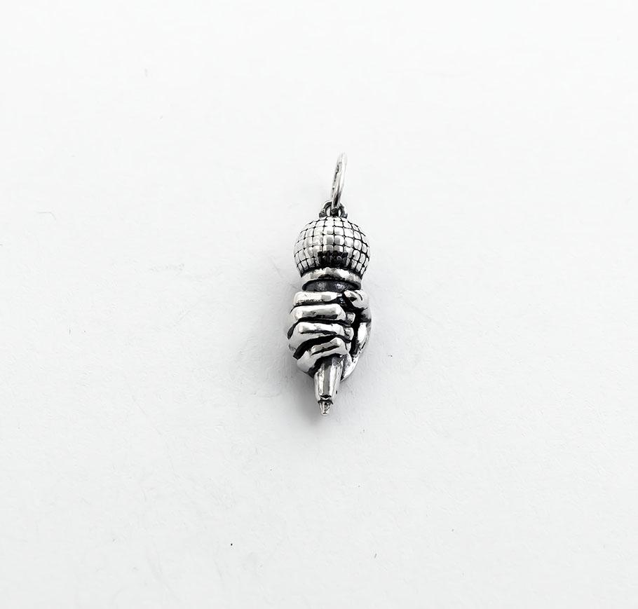 Подвеска Maxi Silver 9309 Микрофон (89309) - фото 2
