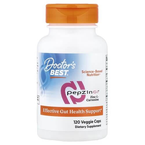 Цинк Doctor's Best Zinc-L-Carnosine Complex 120 Caps (DRB-00136)