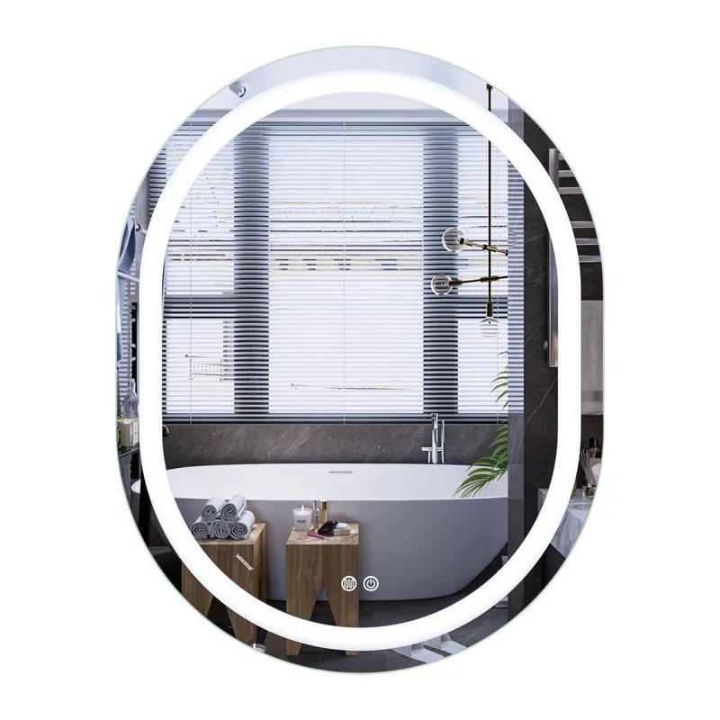 Дзеркало MIXXUS Premium ELLIPSE MV05-90x70-REVERSE MP6644 LED Touch/Anti-fog димер 3-6,5kK (2527937599)