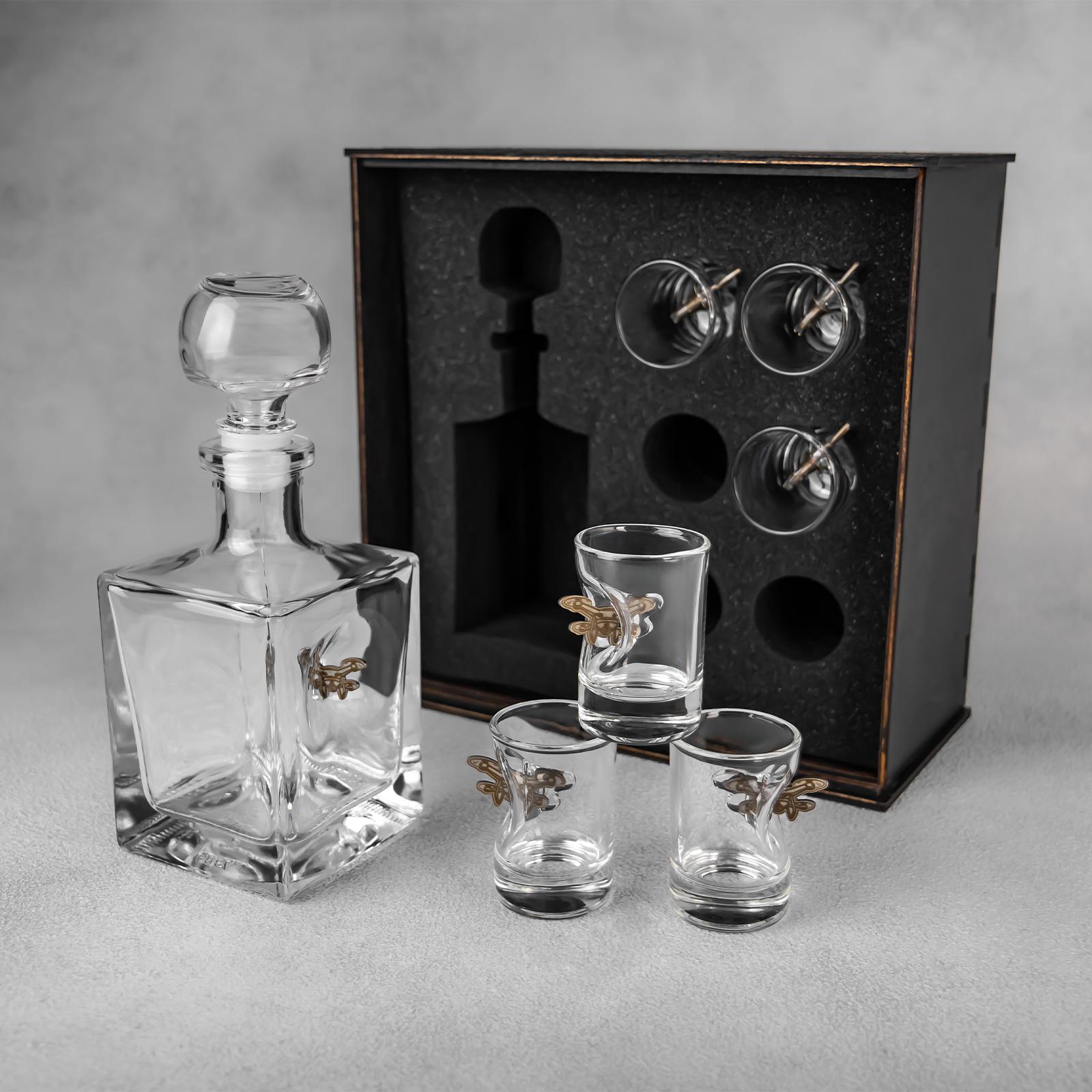 Набор рюмок ALL INCLUSIVE с дронами (26296316)