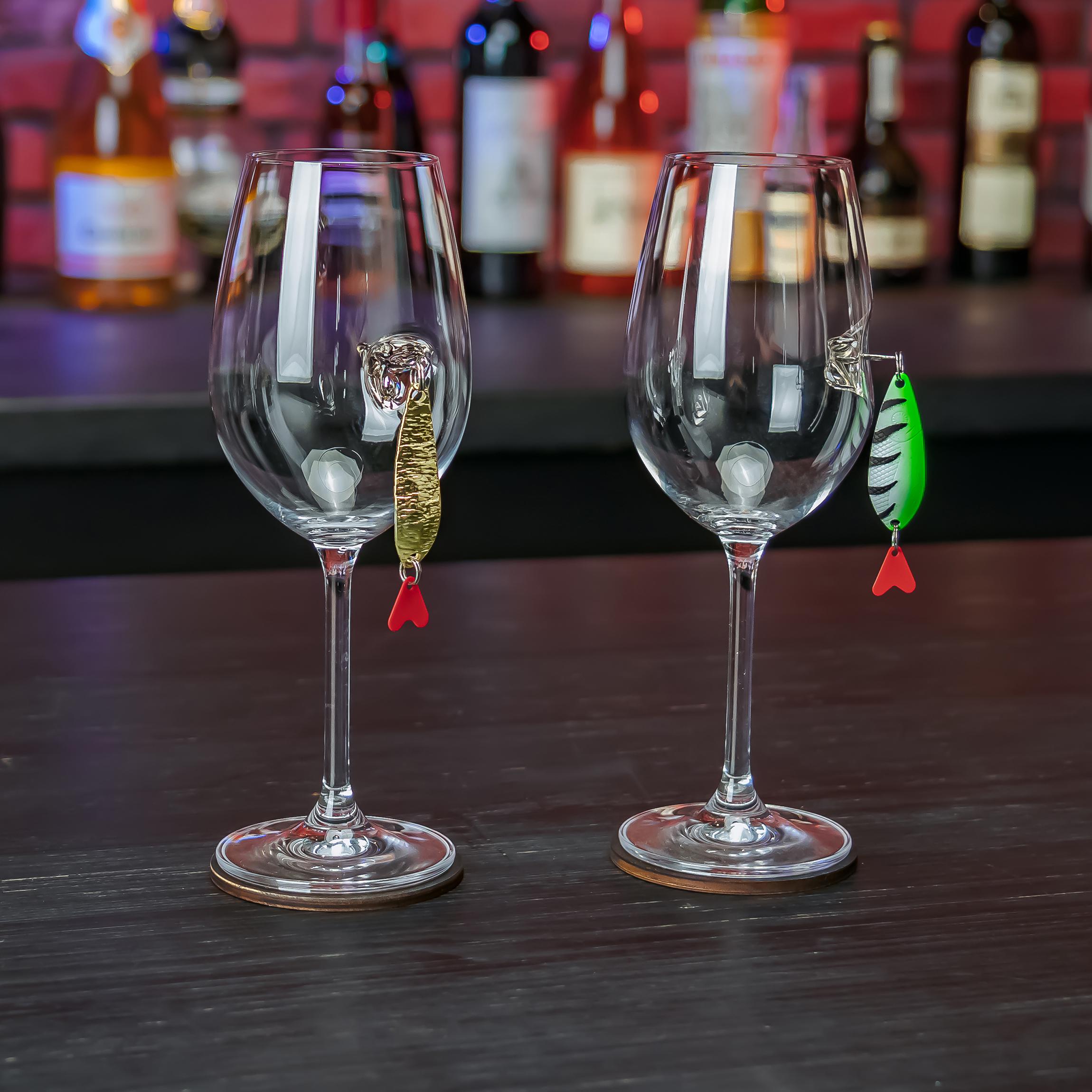 Бокал для вина VSKLO с блесной 350 мл (19483190) - фото 9 Бокал для вина VSKLO с блесной 350 мл (19483190) - фото 9