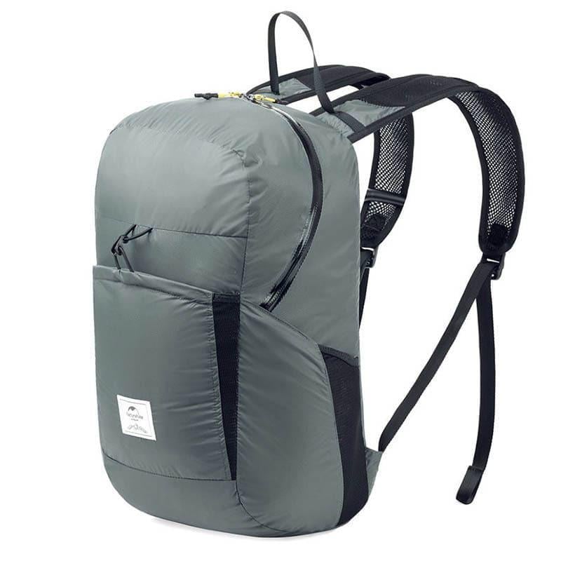 Туристический складной рюкзак Naturehike Ultralight NH17A017-B 22 л Серый (6927595725085)