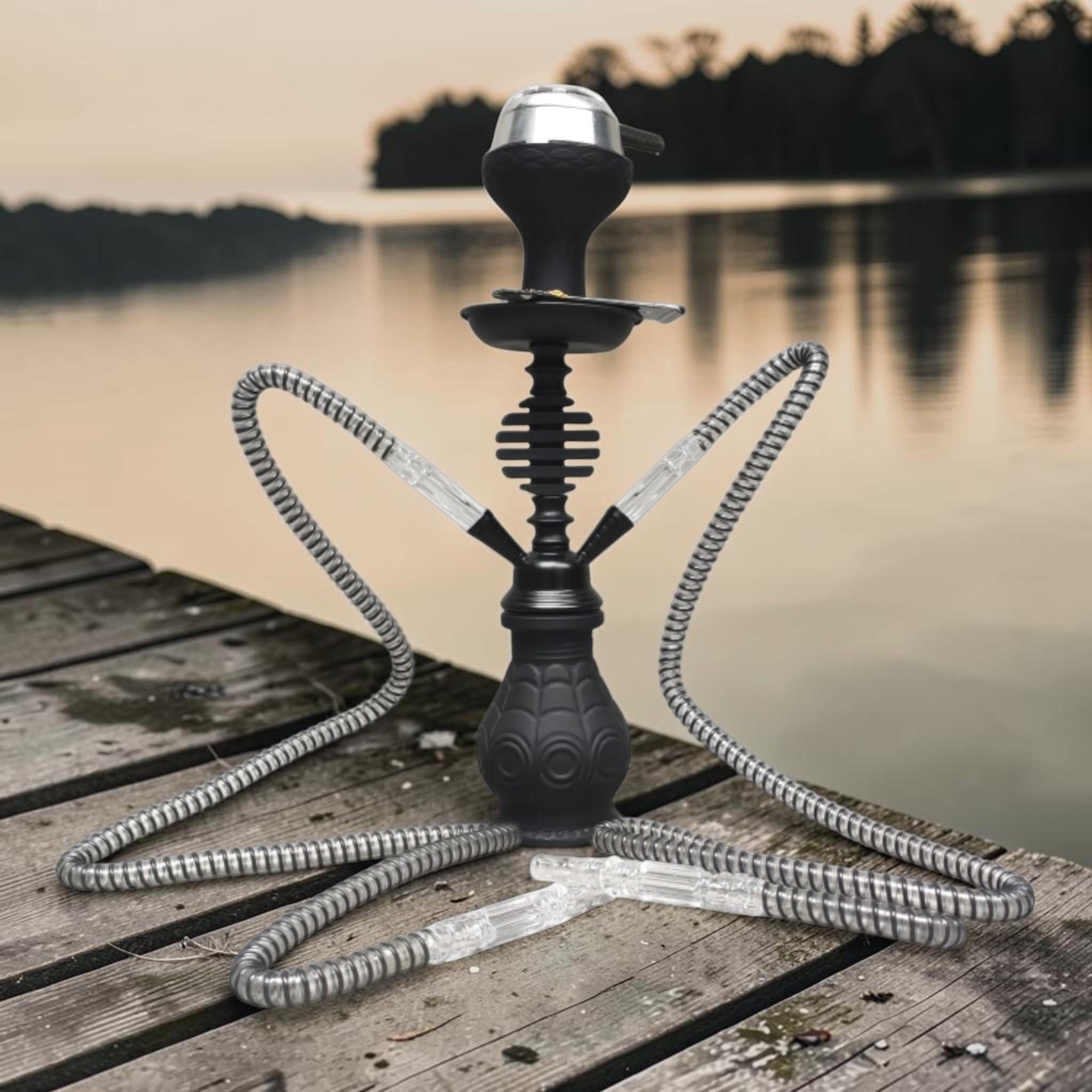 Кальян Hookah Dafna Plus на 2 персоны 38 см Black