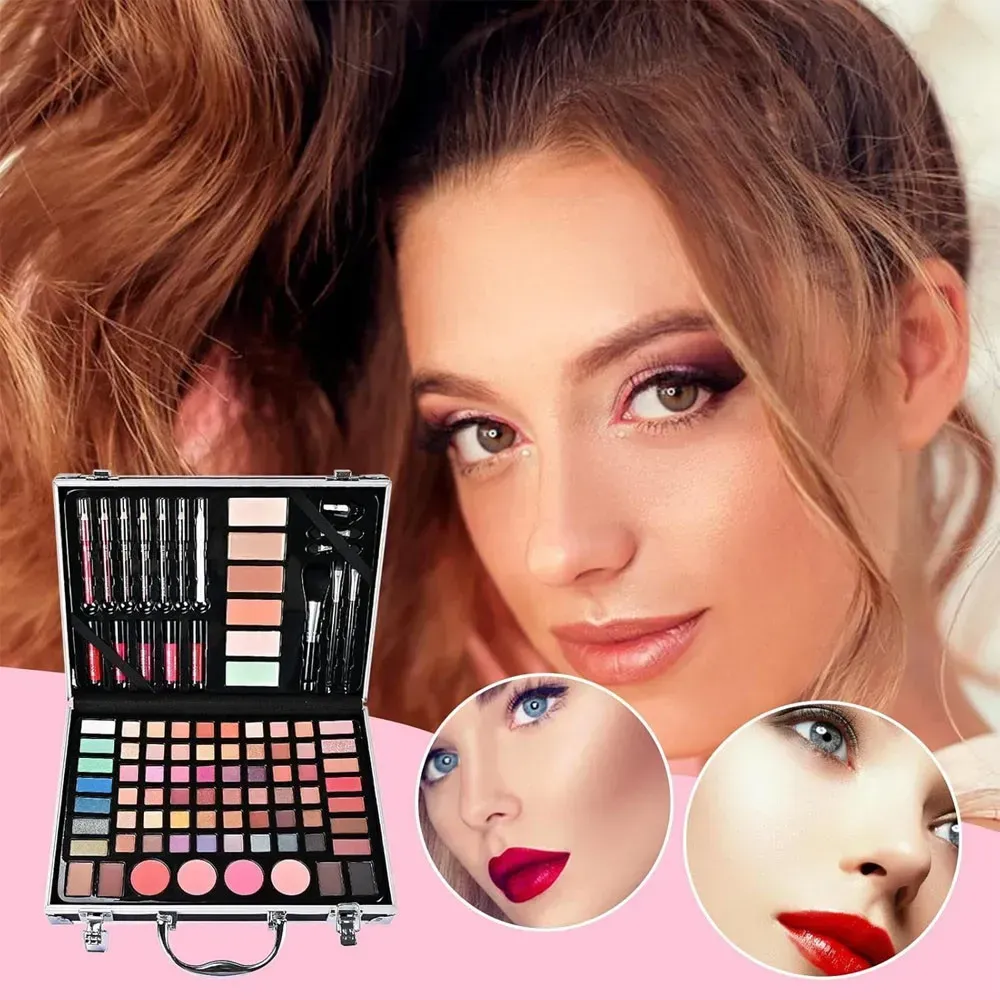 Набор косметики 30х21х6,5 см 86 пр. в кейсе (30467217) - фото 4