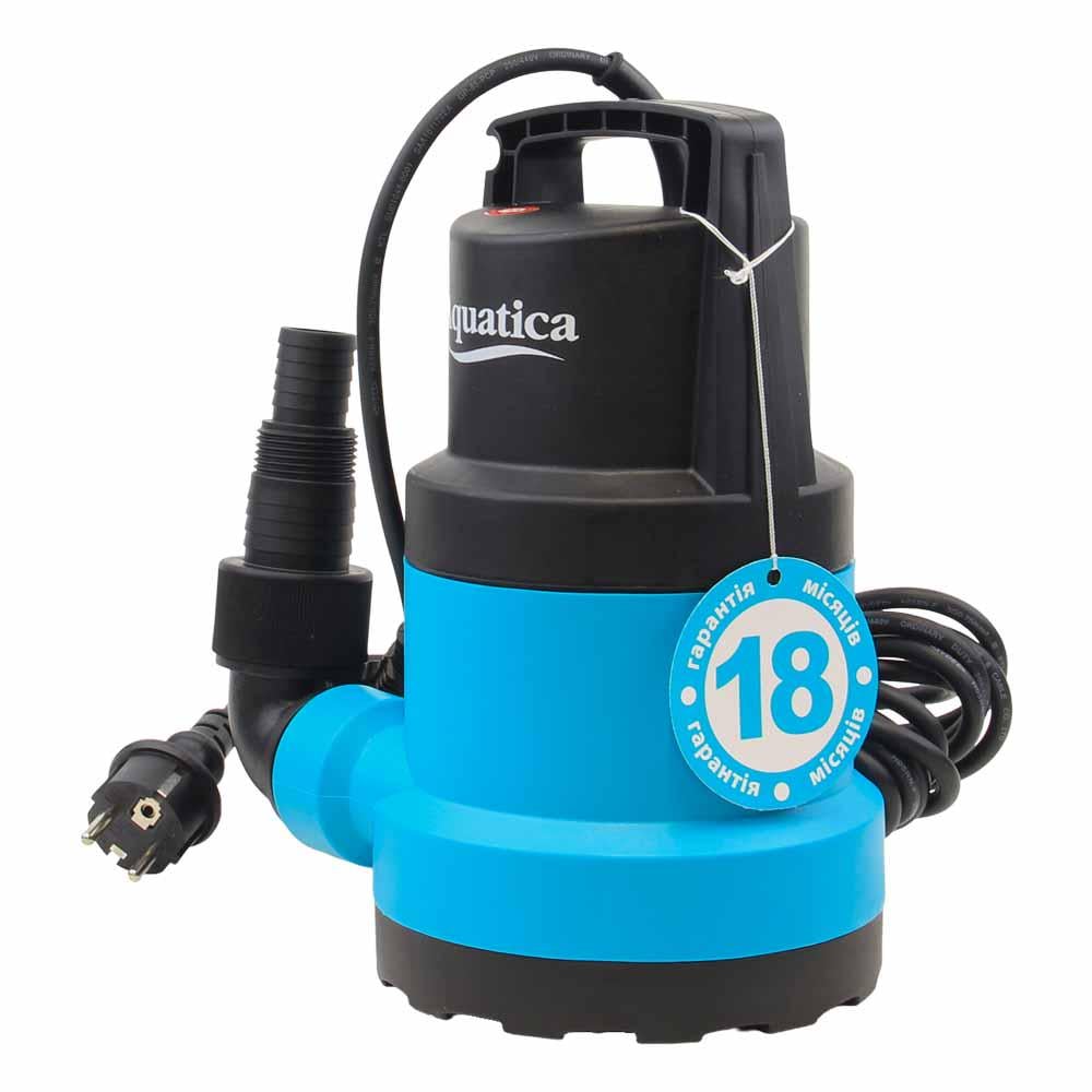 Занурювальний насос дренажний садовий Aquatica 0,75 кВт/9,5м/220 л/хв (773125)