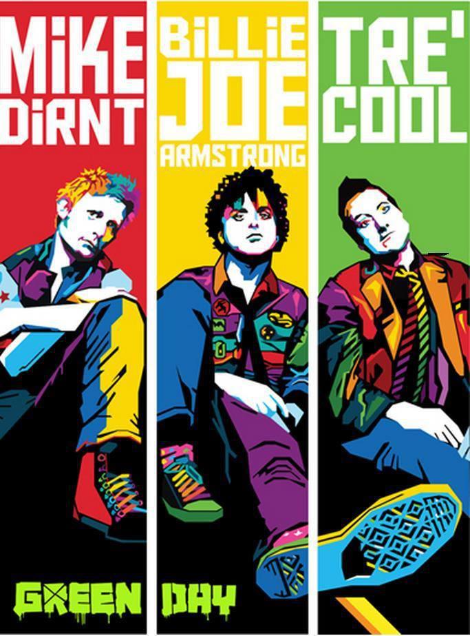 Картина Green Day журнал (GD21)