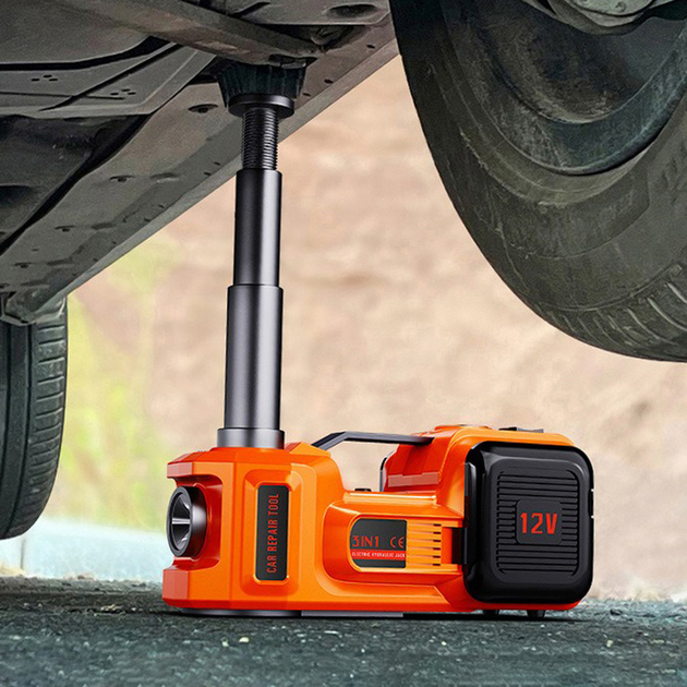 Електричний домкрат з повітряним компресором та ліхтарем - фото 3 Електричний домкрат з повітряним компресором та ліхтарем - фото 3