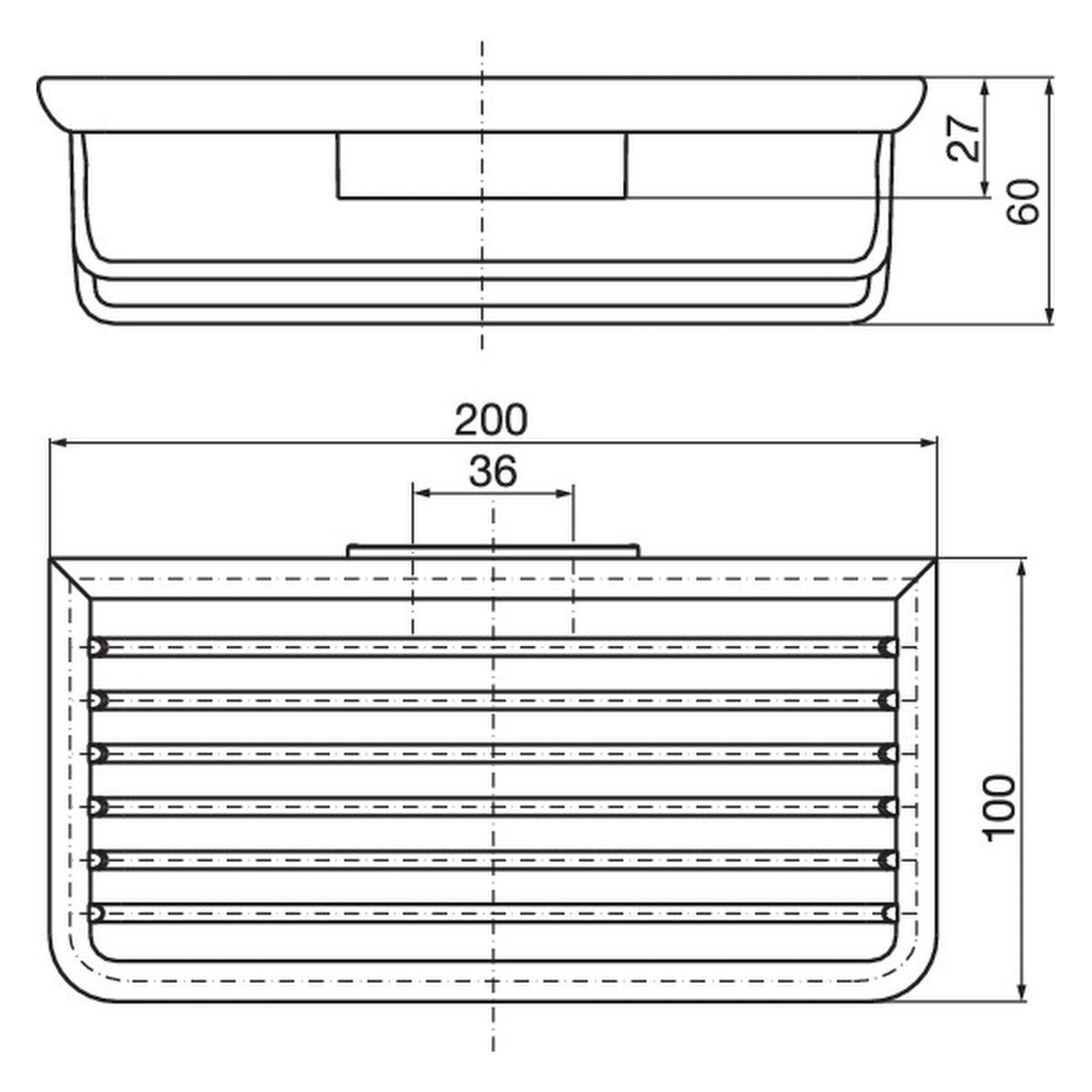 Полка настенная металлическая Emco System 02 354500104 Хром (199935) - фото 2 Полка настенная металлическая Emco System 02 354500104 Хром (199935) - фото 2