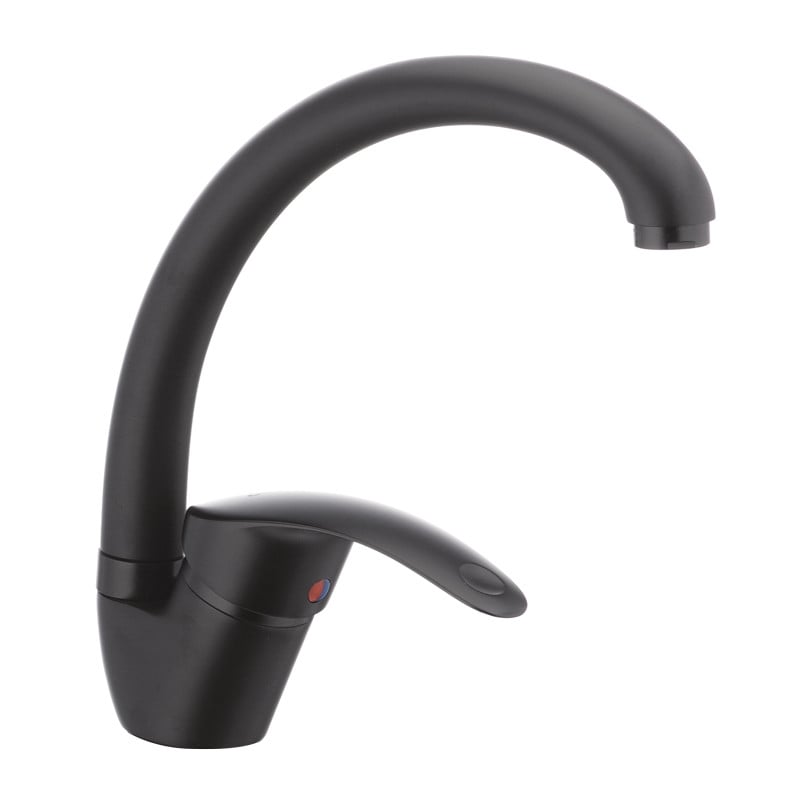 Смеситель для кухни Cron MARS 777 Черный (CR0785)