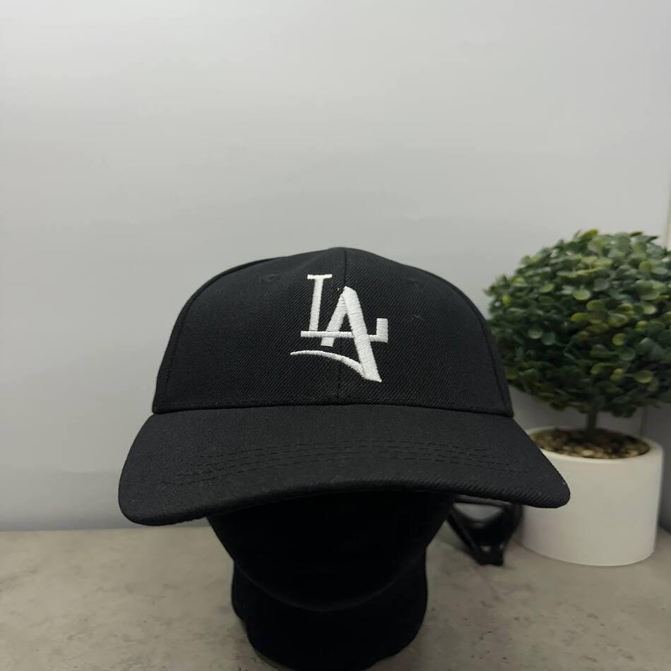 Кепка-бейсболка летняя Los Angeless с большим лого OS Черный (00214) - фото 3 Кепка-бейсболка летняя Los Angeless с большим лого OS Черный (00214) - фото 3