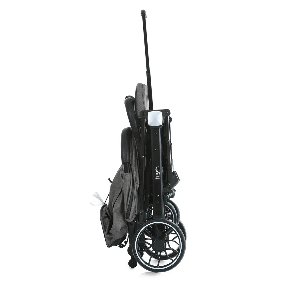 Коляска детская Flash Chocolate прогулочная с чехлом на ножки Коричневый (M 5727-1) - фото 10 Коляска детская Flash Chocolate прогулочная с чехлом на ножки Коричневый (M 5727-1) - фото 10