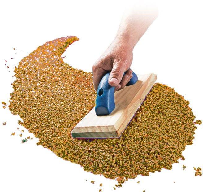 Резиновое покрытие-мягкий асфальт 1 м.кв. 10 мм Желтый (2562228267)