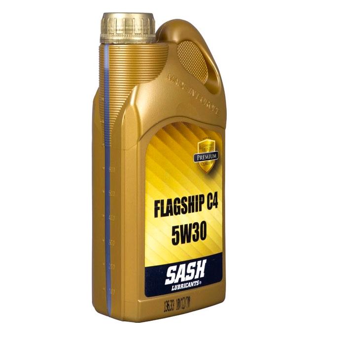 Моторное масло автомобильное SASH FLAGSHIP C4 5W-30 1 л (73220)