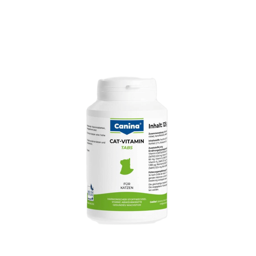 Витамины для кошек Canina Cat-Vitamin мультивитамин 250 табл/125 г (210329 AD)