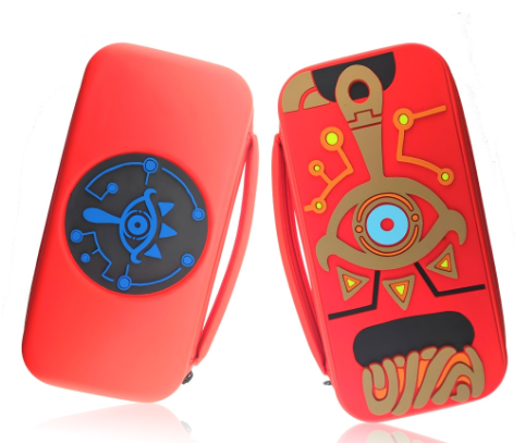 Чехол-сумка Deluxe Zelda кейс для Nintendo Switch OLED Красный - фото 3 Чехол-сумка Deluxe Zelda кейс для Nintendo Switch OLED Красный - фото 3