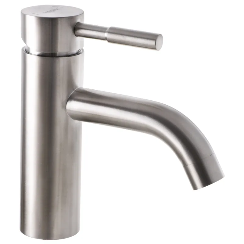 Смеситель для умывальника Zerix LR71005-1 из нержавеющей стали (LL1463)