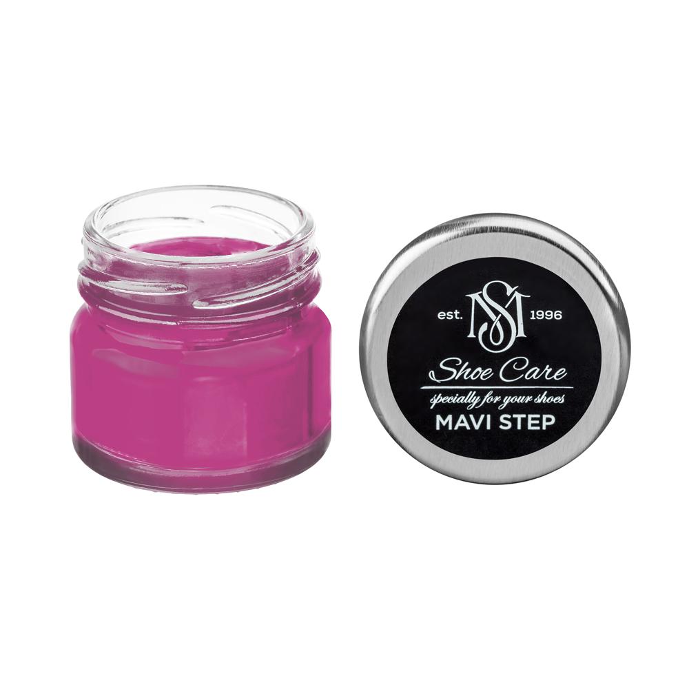 Крем для обуви из кожзама MAVI STEP Custom 25 мл Бордово-розовый (2060-R30B) - фото 1