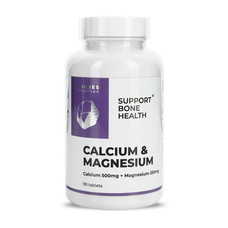 Кальций и магний Progress Nutrition Calcium & Magnesium 90 капс. (22426-01)