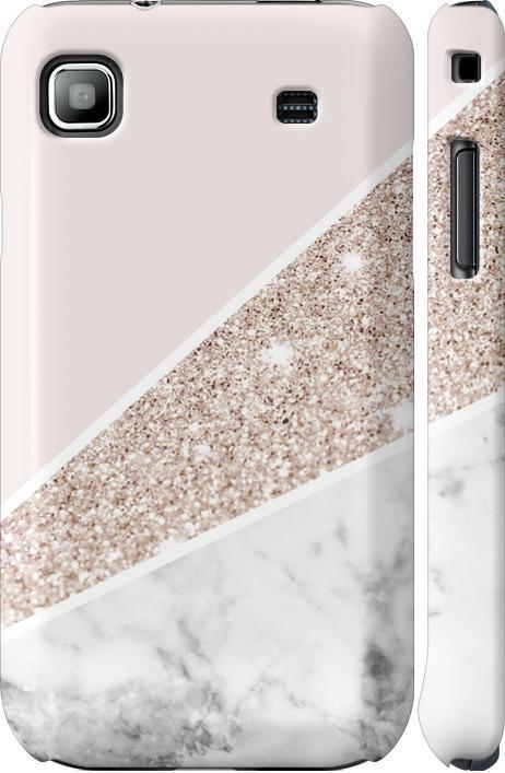 Чехол на Samsung Galaxy S i9000 Пастельный мрамор (4342m-77-42517)