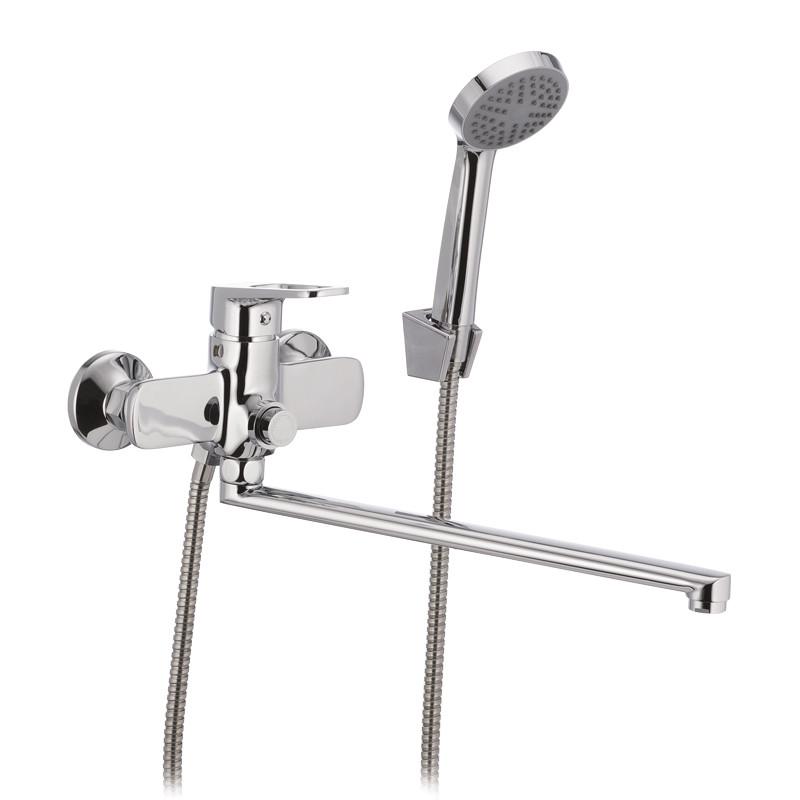 Смеситель для ванны MIXXUS Nevada 006 с переключателем кнопкой (MX0012)