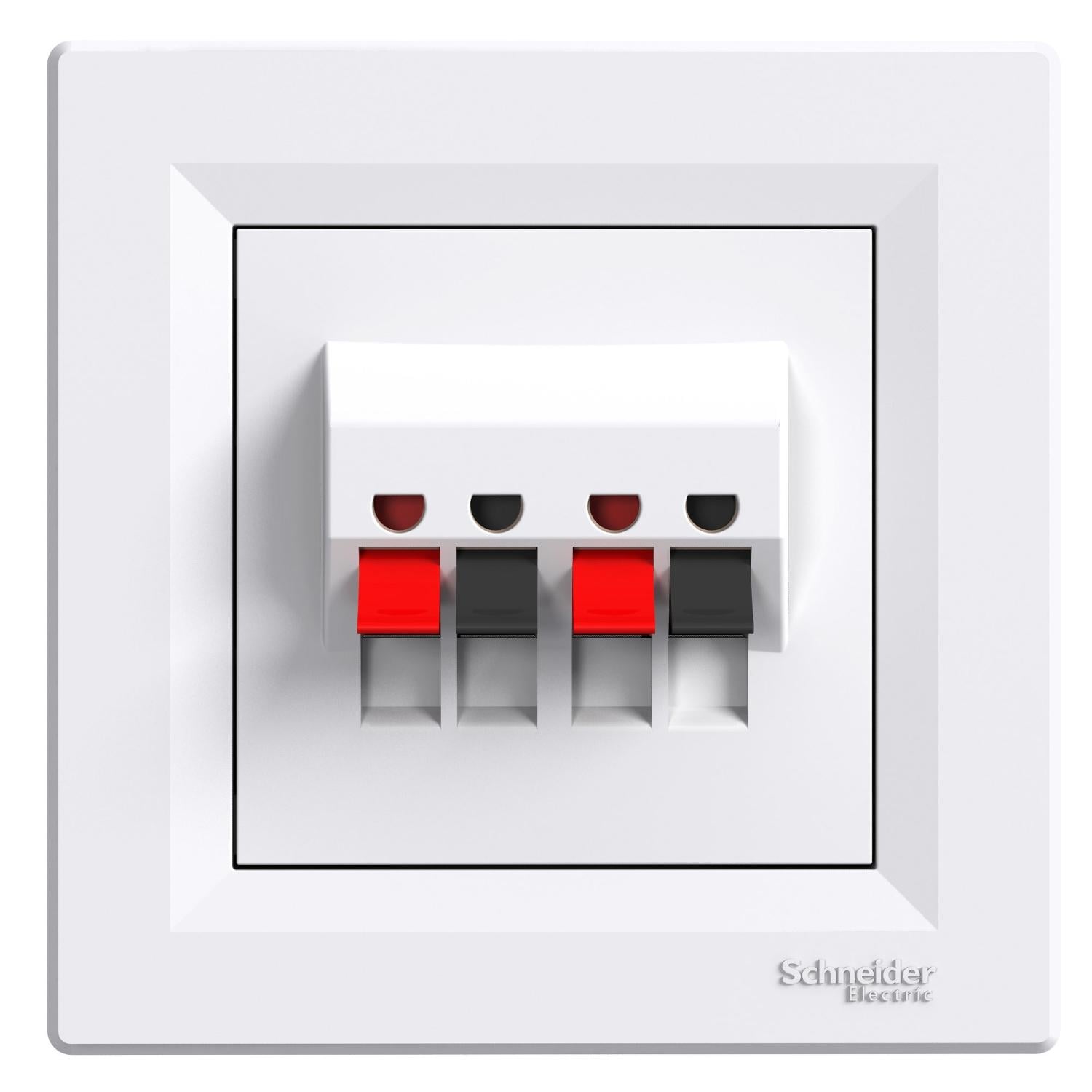 Аудиорозетка Schneider Electric Asfora Белый (EPH5700121)